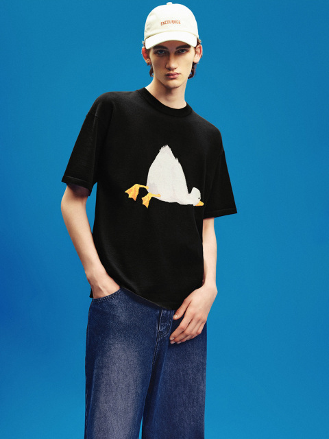 Men's favorite short-sleeved knitwear