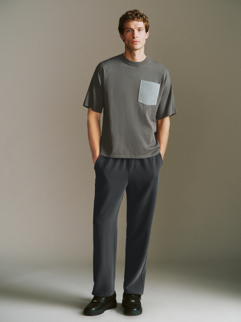 Men's short-sleeved knitwear