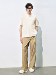 Men's short-sleeved knitwear