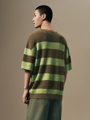 Men's striped knitwear