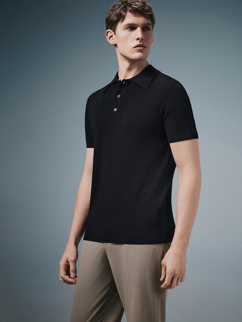 Men's short-sleeved knitwear