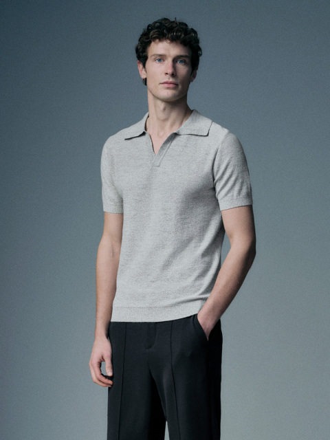 Men's short-sleeved knitwear