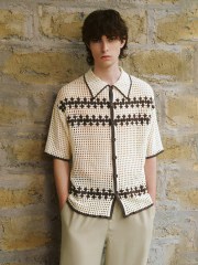 Men's short-sleeved knitwear