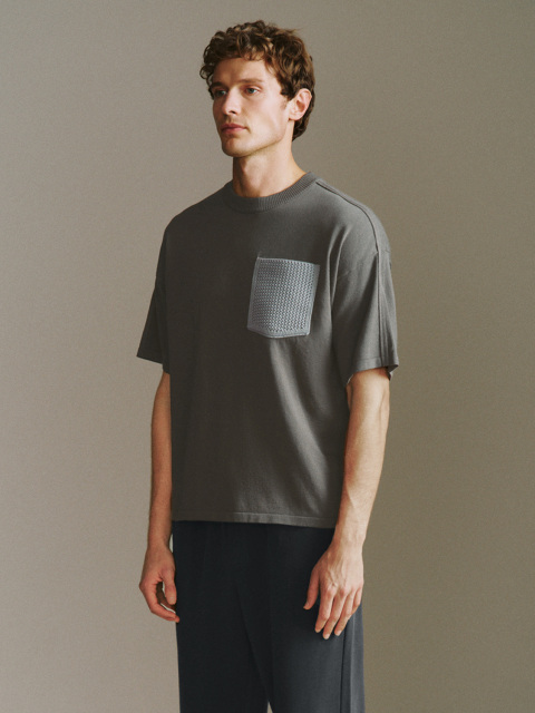 Men's short-sleeved knitwear