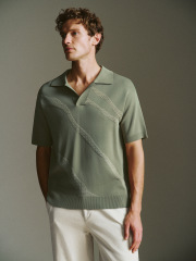 Men's short-sleeved knitwear