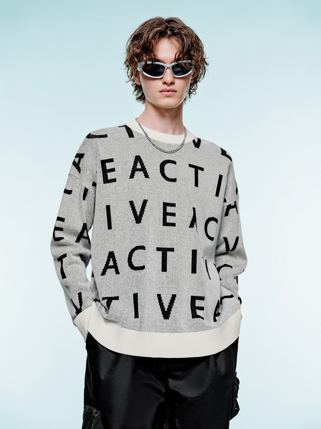 Men's jacquard knitwear