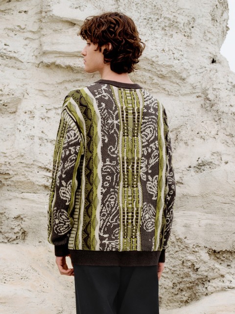 Men's contrasting knitwear