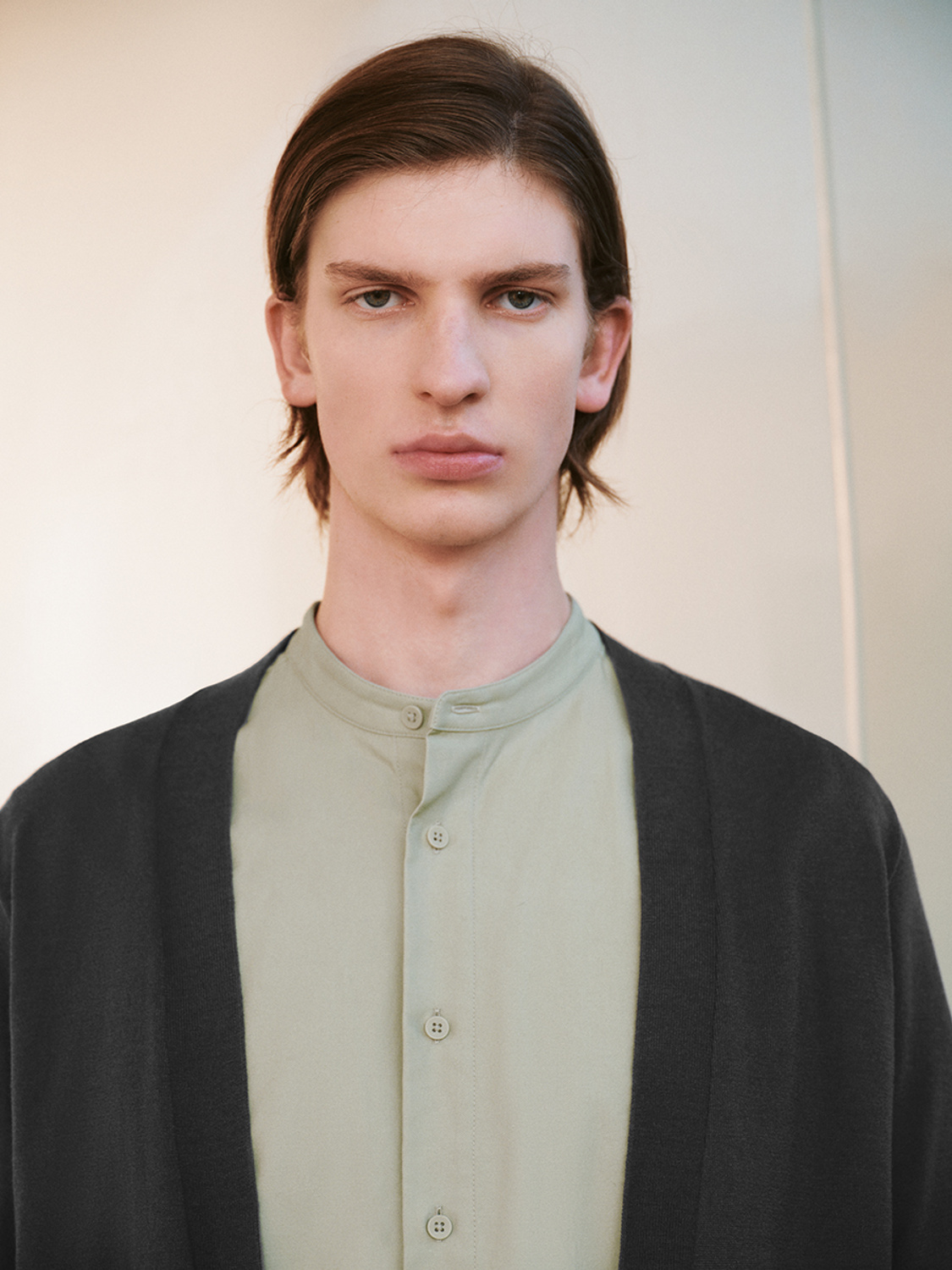 Men's knitted coat