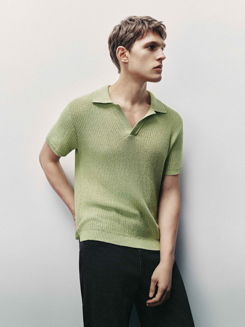 Men's short-sleeved knitwear