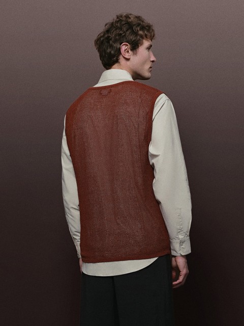 Men's knitted vest