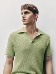 Men's short-sleeved knitwear