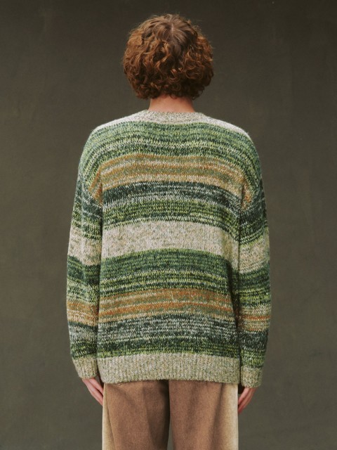 Men's striped knitwear