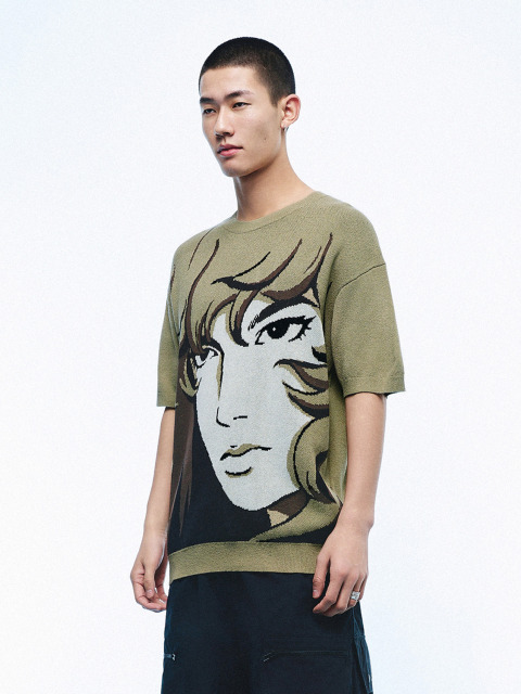 Men's jacquard knitwear