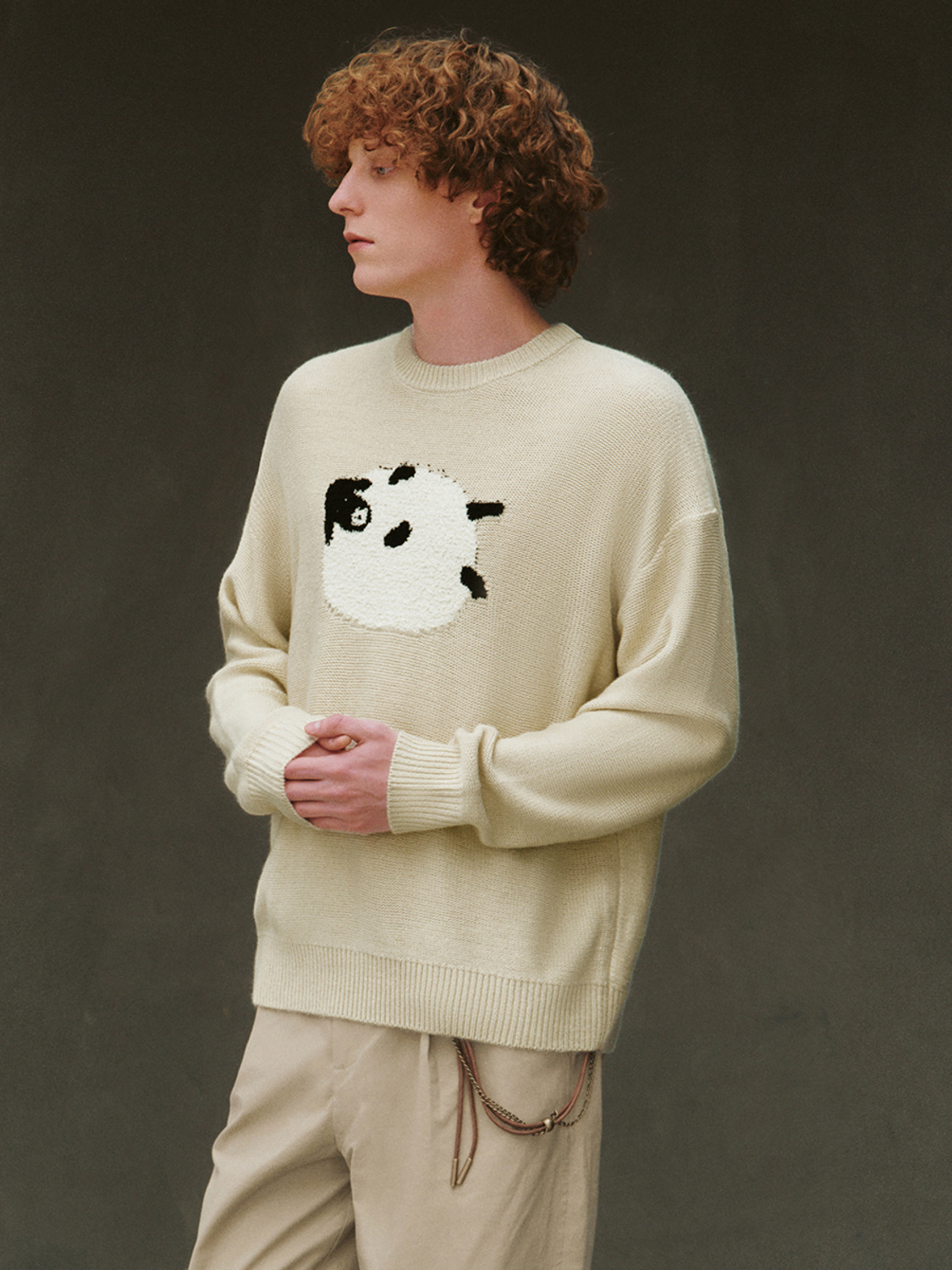 Men's jacquard knitwear