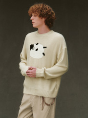 Men's jacquard knitwear