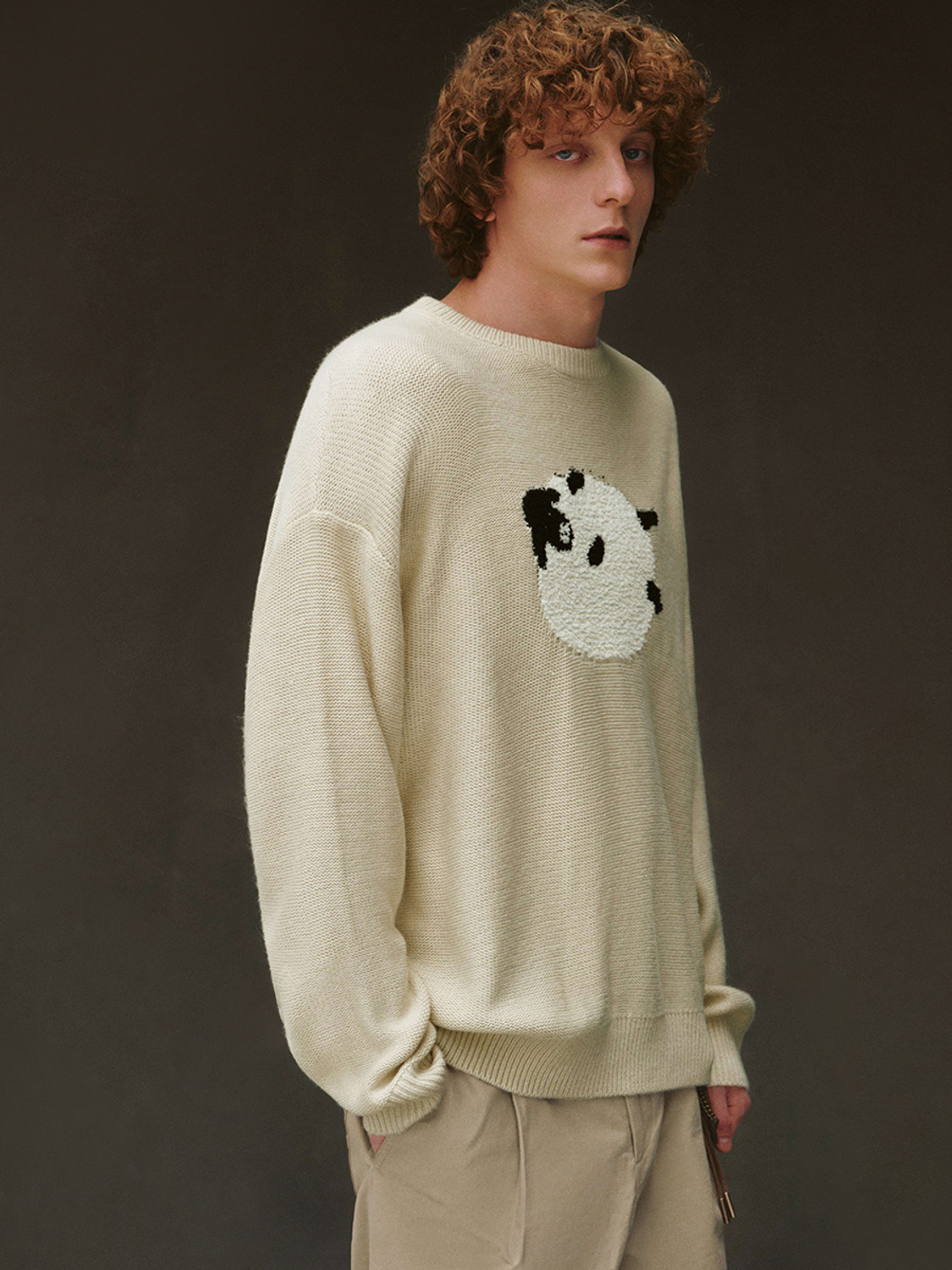 Men's jacquard knitwear