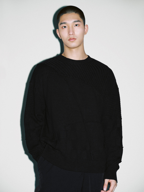 Men's crew neck sweater