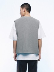 Men's knitted waistcoat
