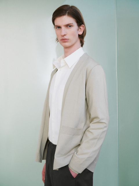 Men's knitted coat