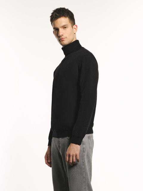 Men's turtleneck knitwear