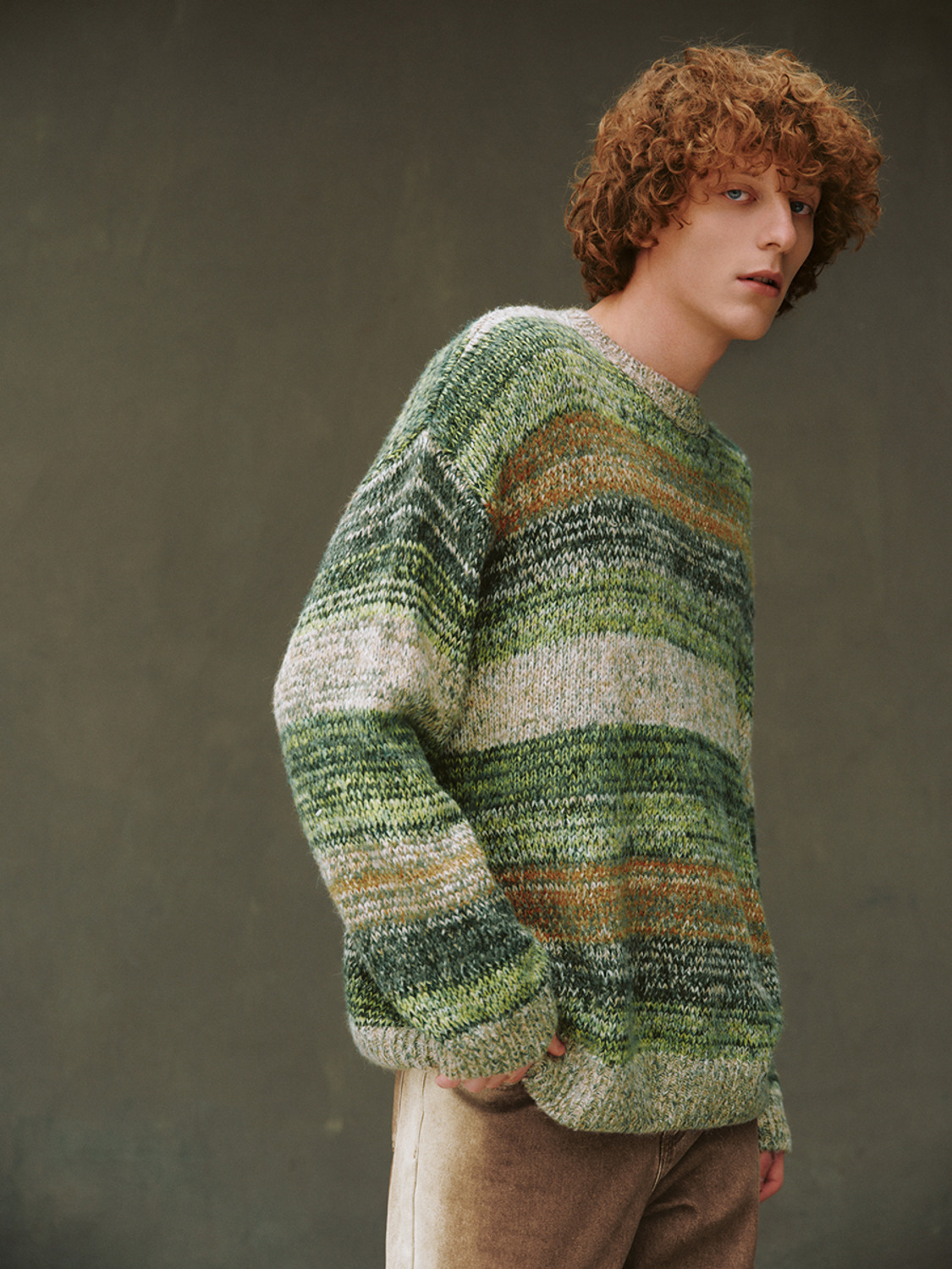 Men's striped knitwear