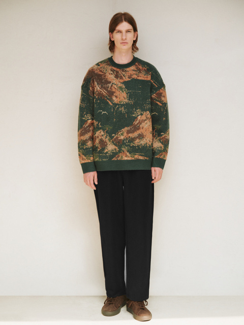 Men's crew neck sweater