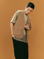 Men's knitted waistcoat