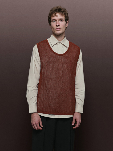 Men's knitted vest