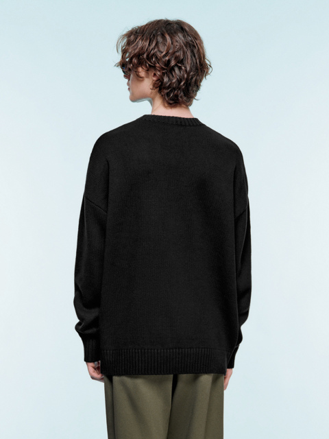 Men's jacquard knitwear