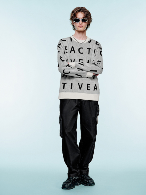 Men's jacquard knitwear