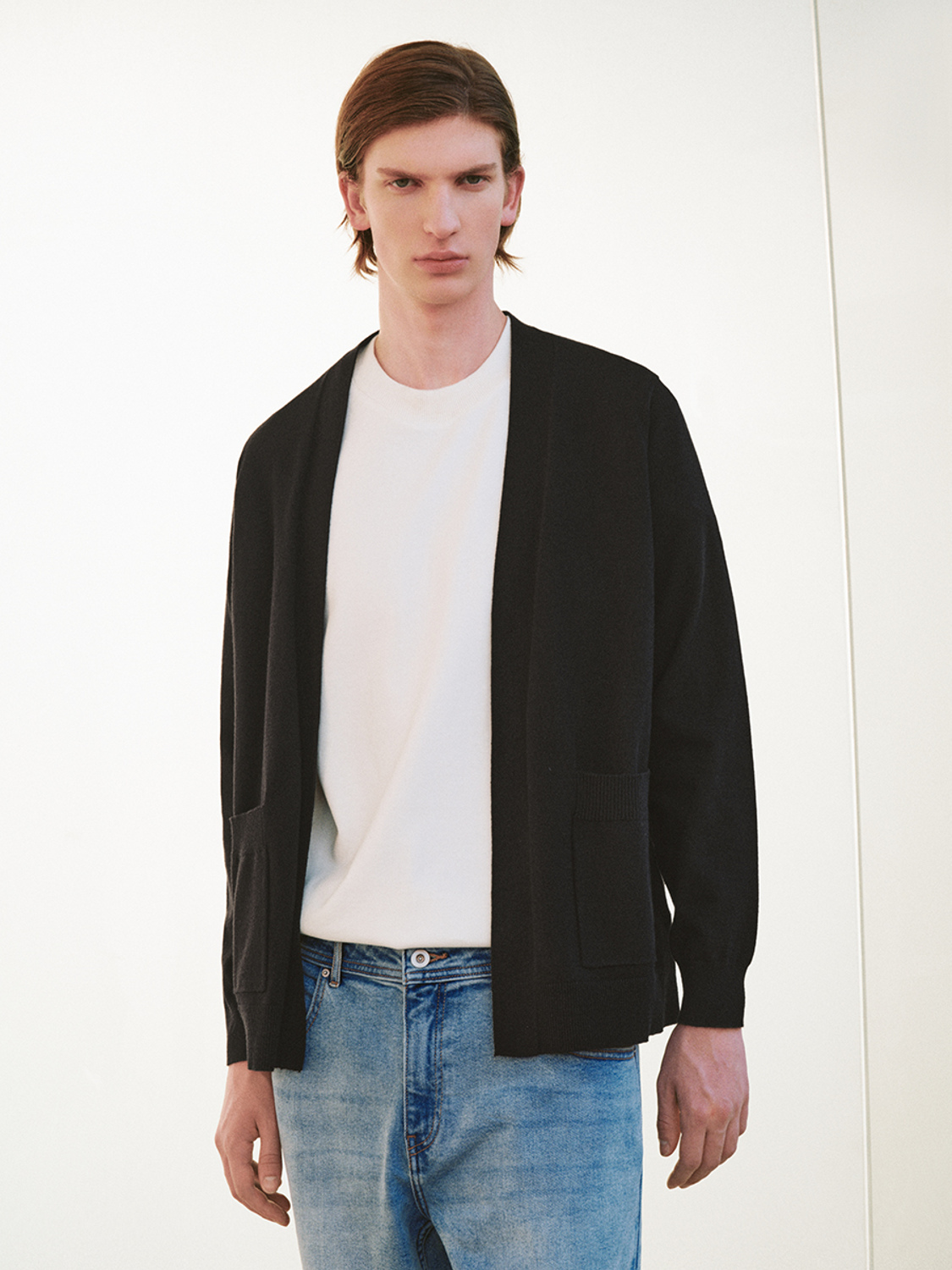 Men's knitted coat