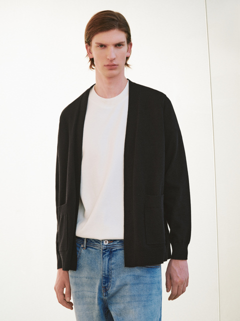 Men's knitted coat