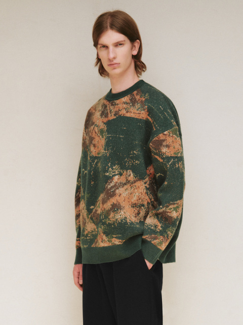 Men's crew neck sweater