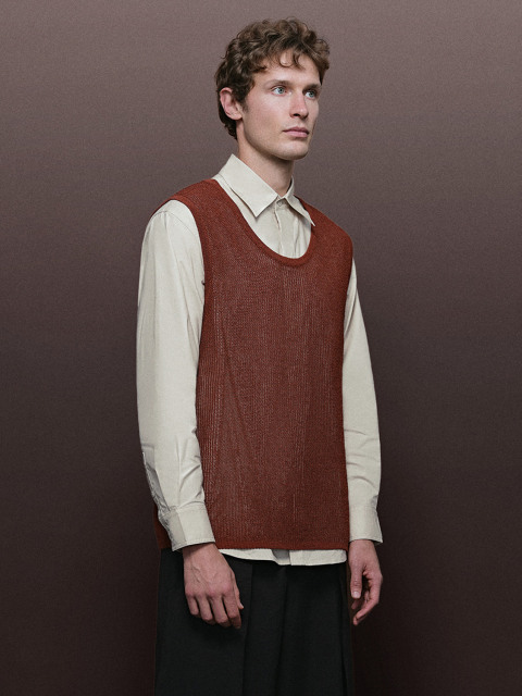 Men's knitted vest