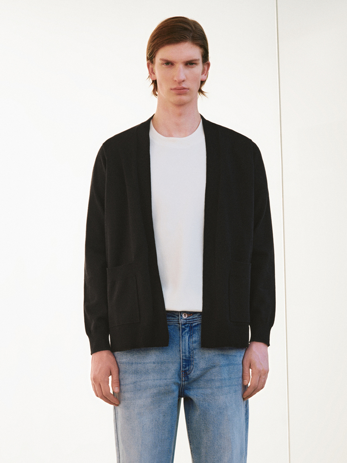 Men's knitted coat