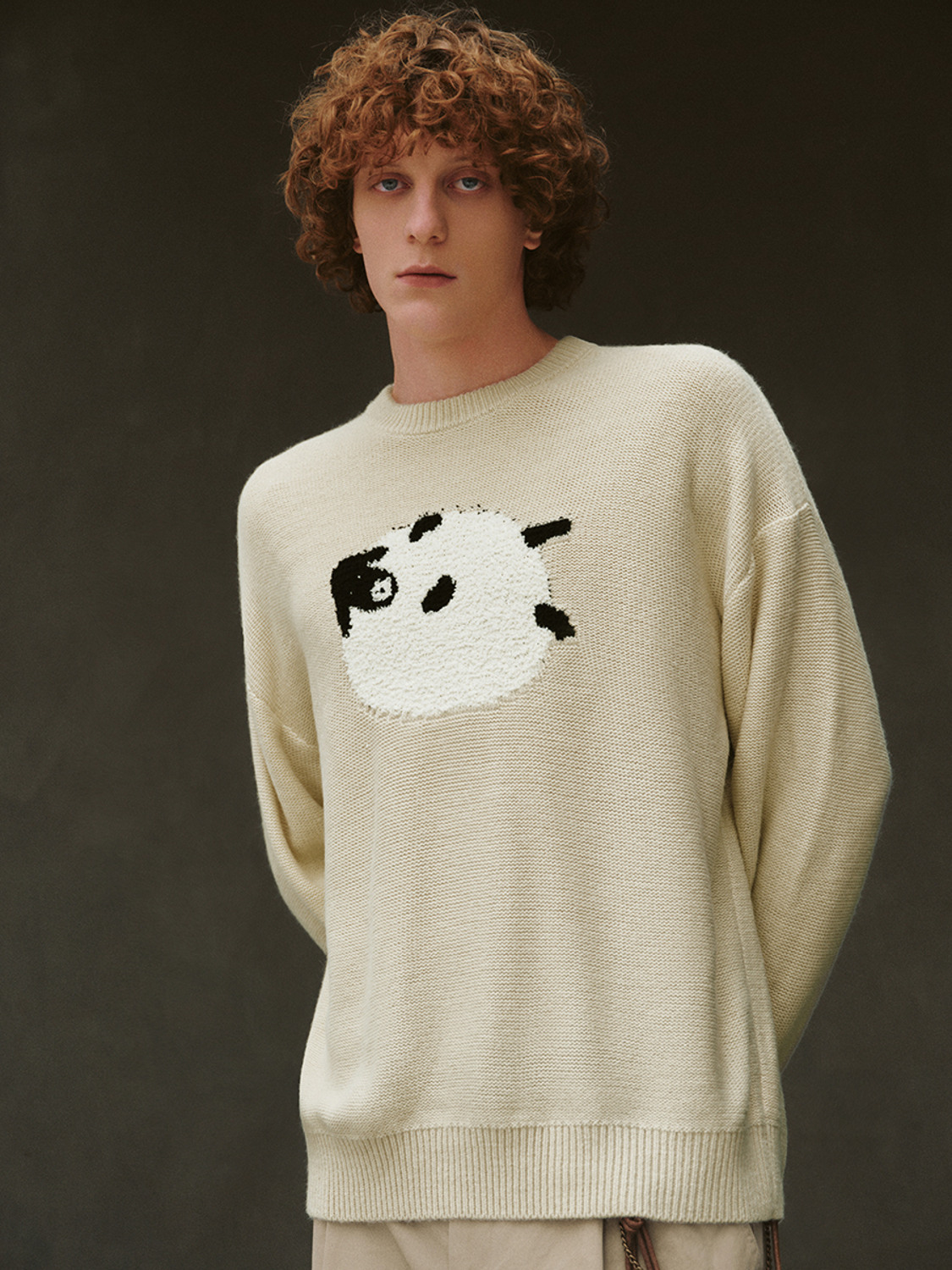 Men's jacquard knitwear