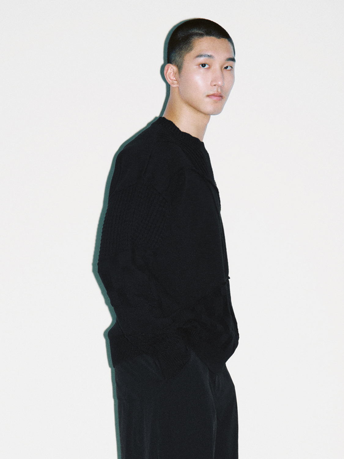 Men's crew neck sweater