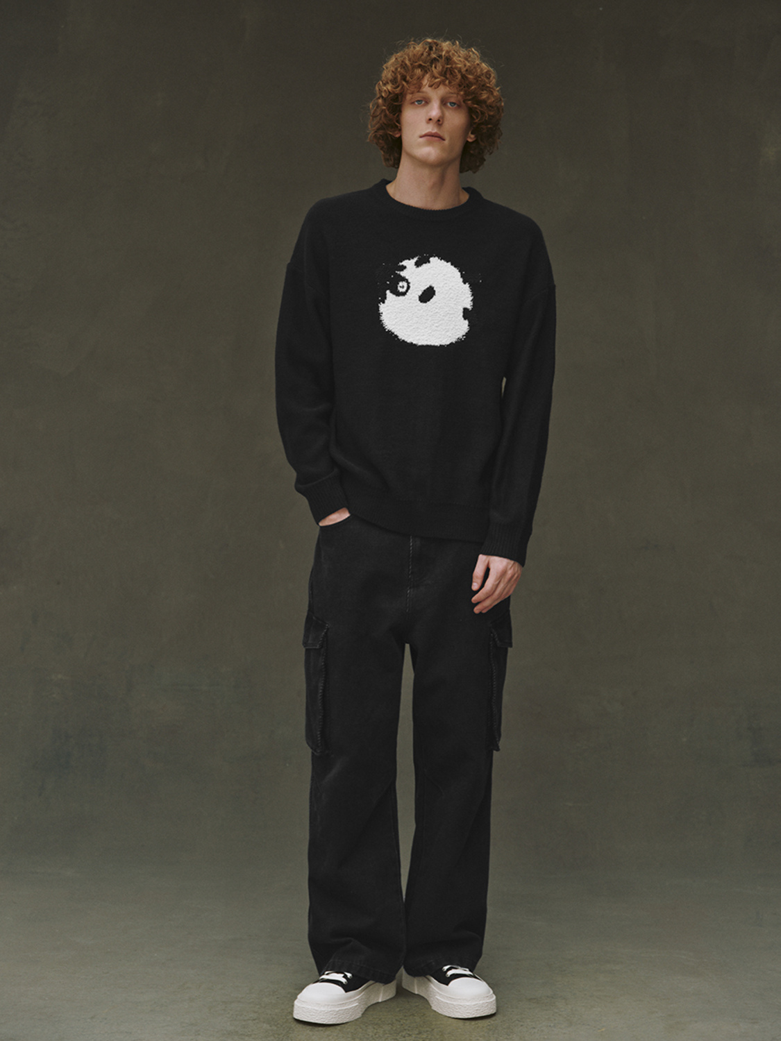 Men's jacquard knitwear