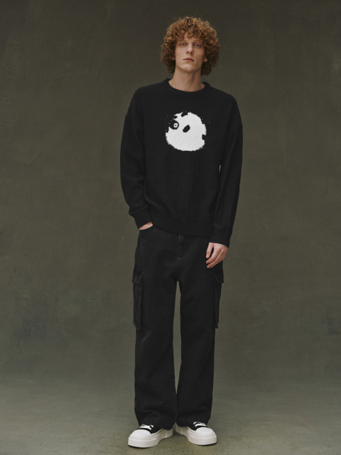 Men's jacquard knitwear