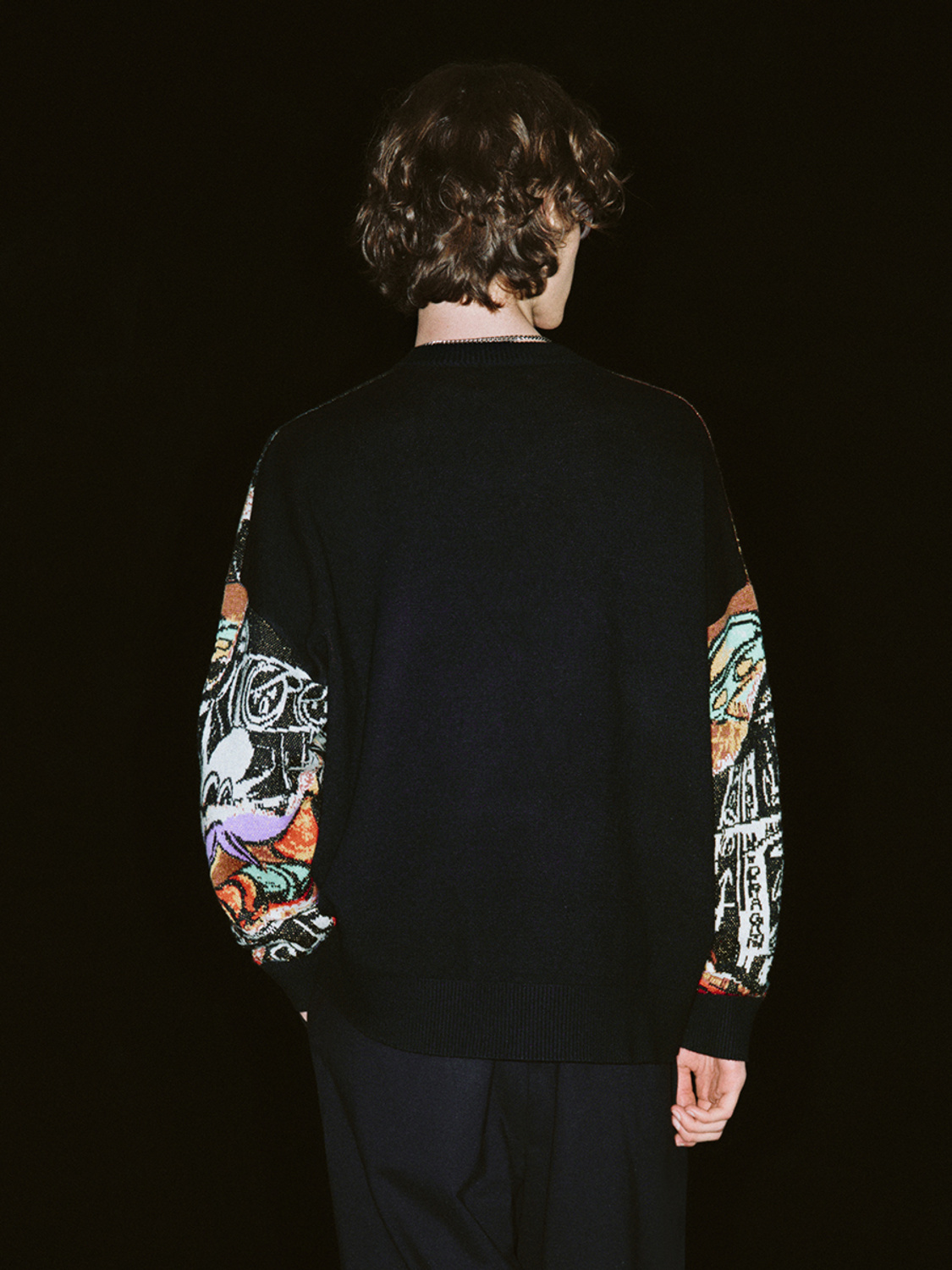 Men's jacquard knitwear