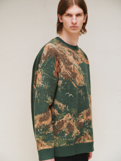 Men's crew neck sweater