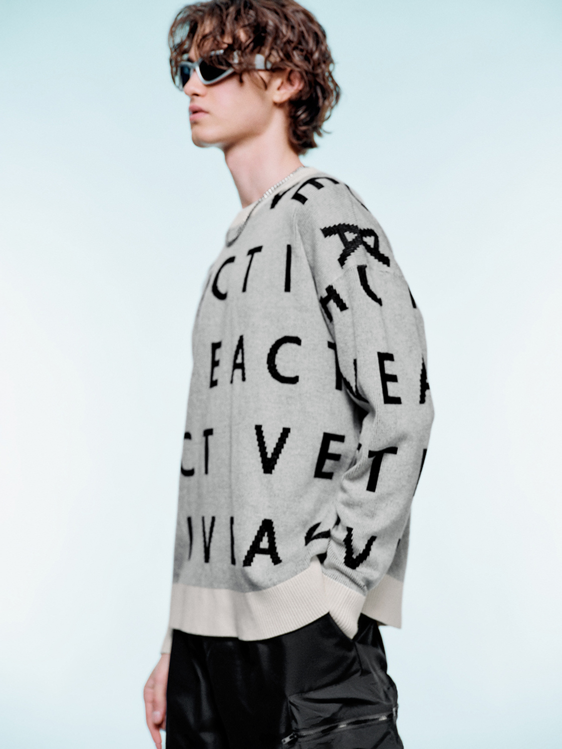 Men's jacquard knitwear