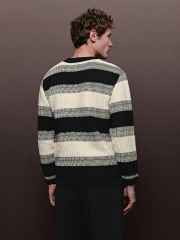 Men's striped knitwear