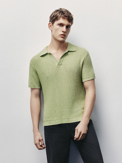 Men's short-sleeved knitwear