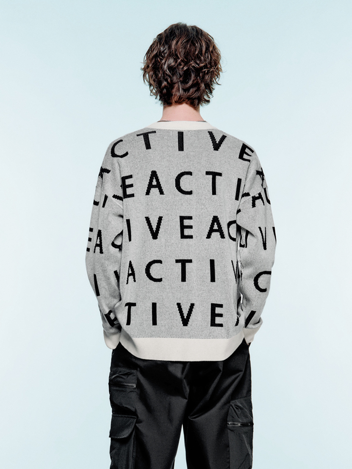 Men's jacquard knitwear
