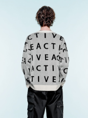 Men's jacquard knitwear