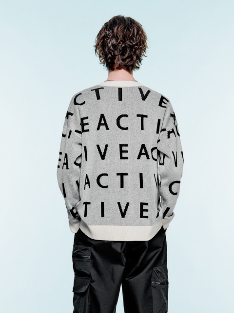 Men's jacquard knitwear
