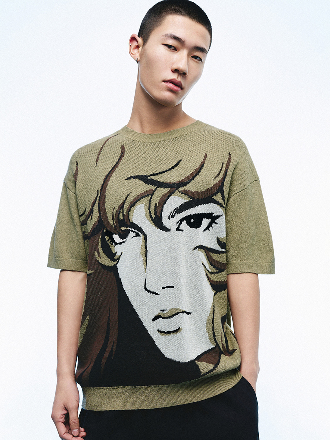 Men's jacquard knitwear