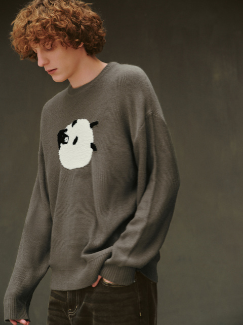 Men's jacquard knitwear