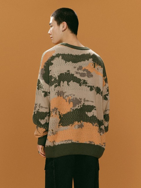 Men's crew neck sweater